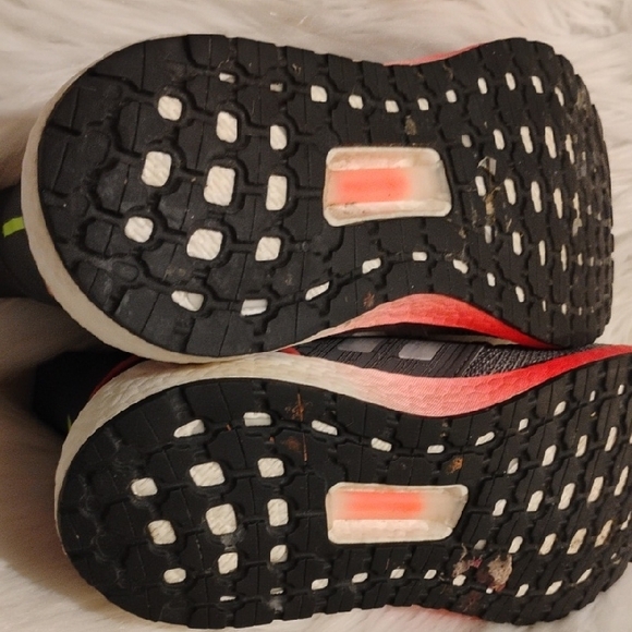 SALE! Adidas Grey & Pink Ultraboost Athletic Sneakers (X-65 CRATE) - Picture 9 of 12